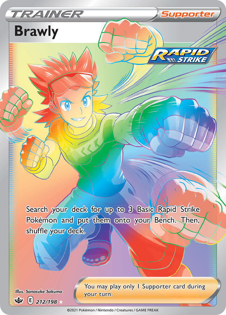 Brawly - Chilling Reign (Secret Rare) [CRE-212] English / Near Mint / Normal