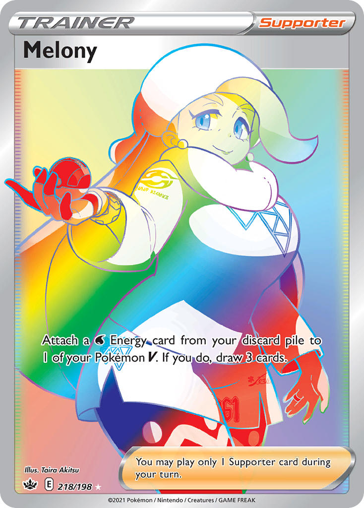 Melony - Chilling Reign (Secret Rare) [CRE-218] English / Near Mint / Normal