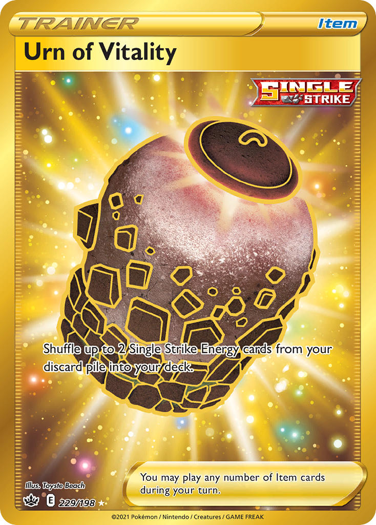 Urn of Vitality - Chilling Reign (Secret Rare) [CRE-229] English / Near Mint / Normal