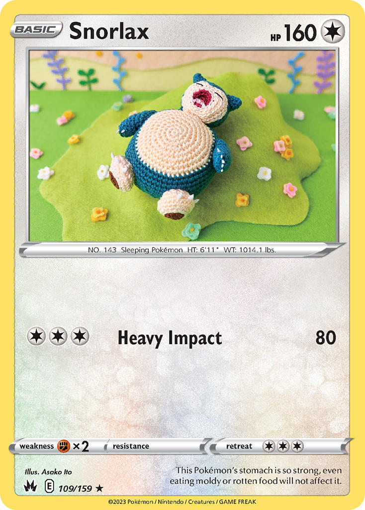 Snorlax - Crown Zenith (Rare) [CRZ-109] English / Near Mint / Normal