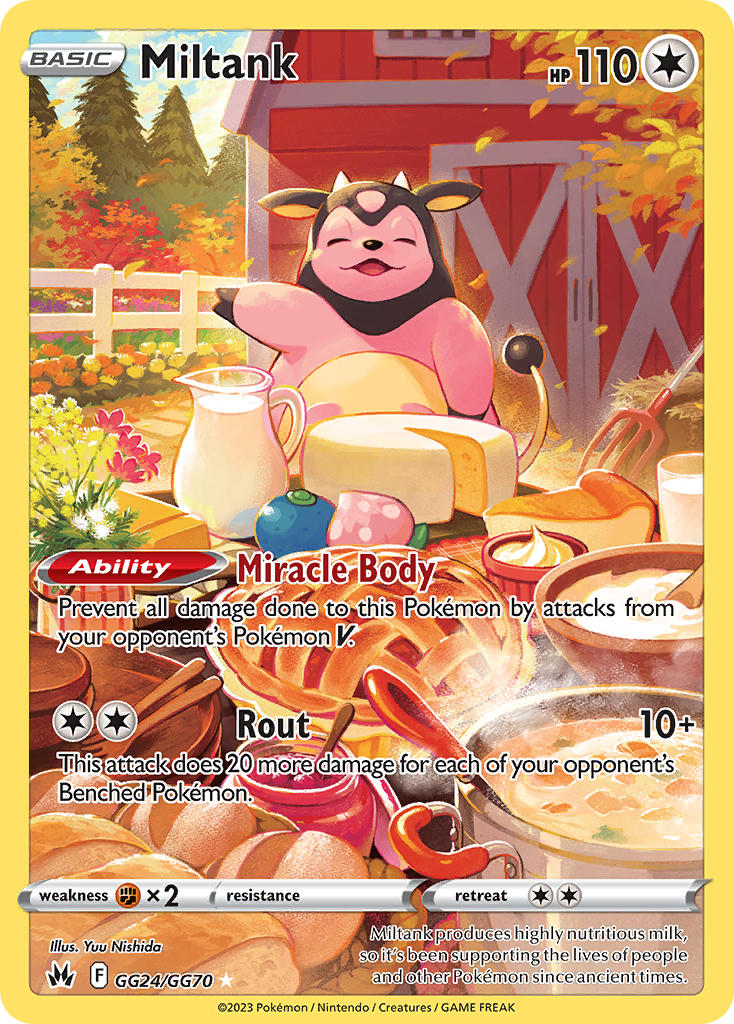 Miltank - Crown Zenith (Holo Rare) [CRZ-GG24] English / Near Mint / Normal