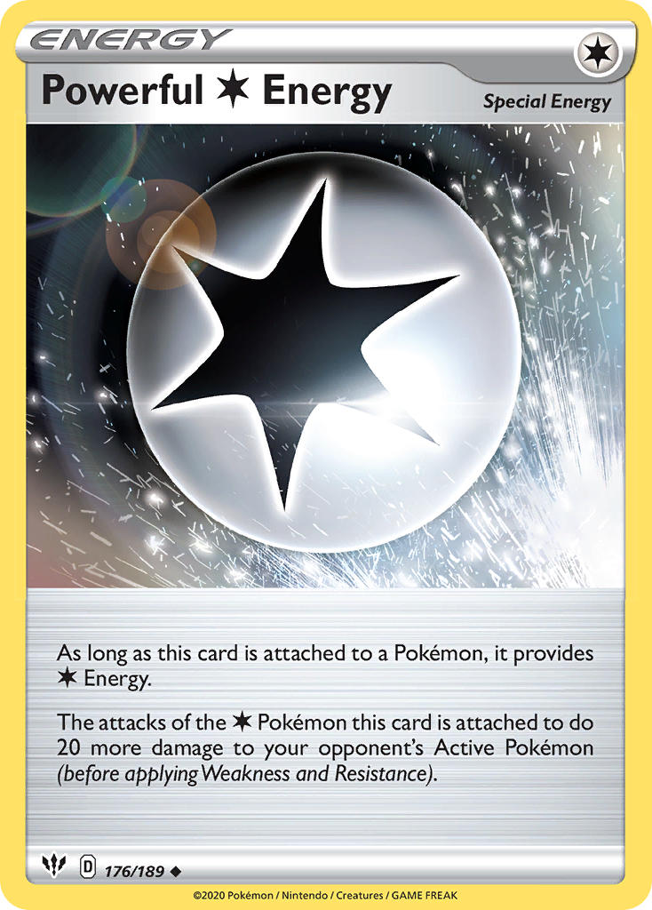 Powerful [C] Energy⁣ - Darkness Ablaze⁣ (Uncommon)⁣ [176] English / Near Mint / Reverse-Holo Normal