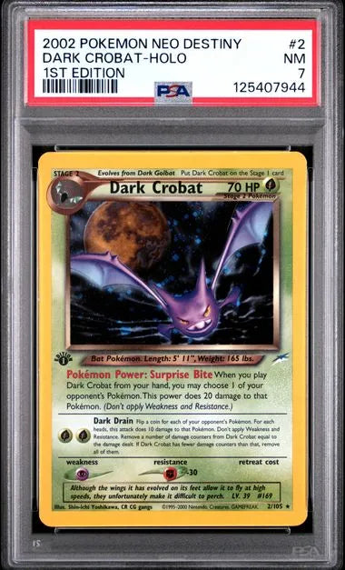 Dark Crobat - Neo Destiny (Holo Rare) [2] Kortspil