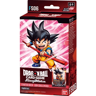 Dragon Ball Super TCG Fusion World Starter Deck Son Goku Mini FS06 Kortspil