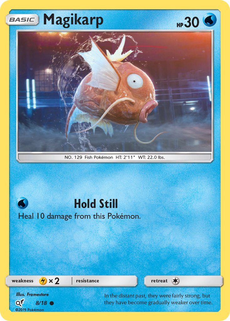 Magikarp - Detective Pikachu (Common) [DET-8] English / Played / Normal
