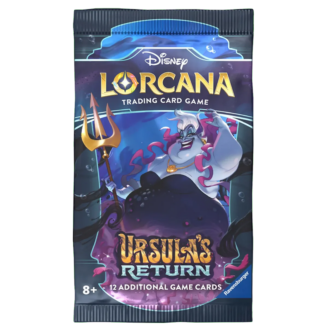 Disney Lorcana TCG Set 4 Ursula's Return Booster Pack Kortspil