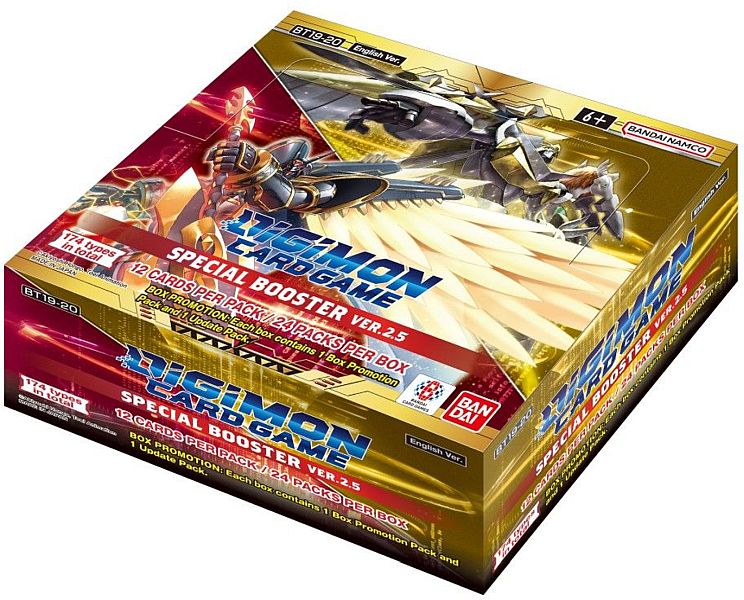 Digimon Card Game: BT19-20 - Special Booster - Ver. 2.5 - Booster Display Box (24 Pakker) Kortspil