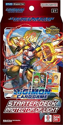 Digimon Card Game: ST20 - Protector Of Light - Starter Deck Kortspil