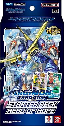 Digimon Card Game: ST21 - Hero Of Hope - Starter Deck Kortspil