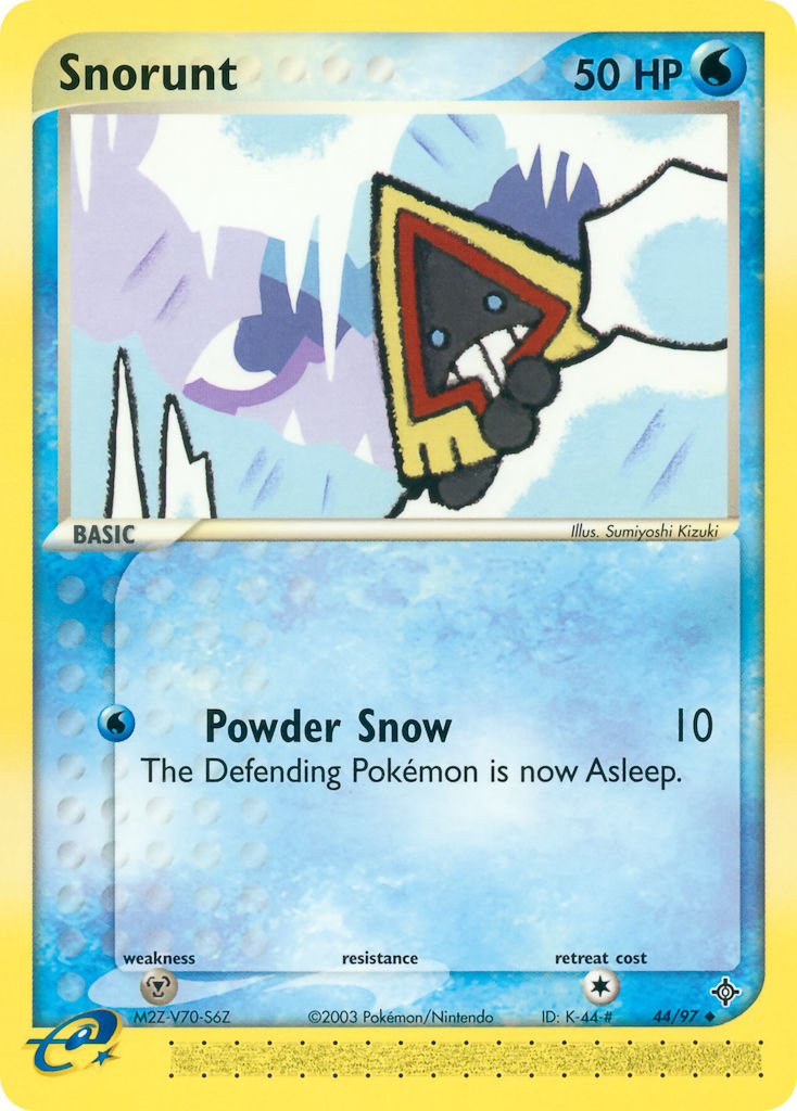 Snorunt⁣ - EX Dragon⁣ (Uncommon)⁣ [44] English / Near Mint / Reverse-Holo Normal