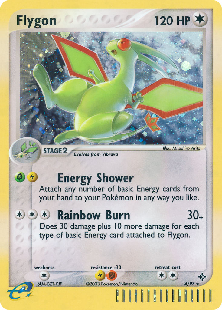 Flygon⁣ - EX Dragon⁣ (Holo Rare)⁣ [4] English / Excellent / Normal