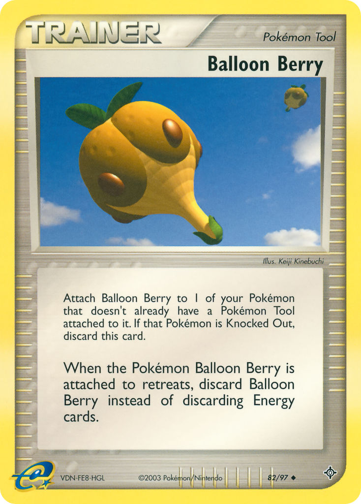 Balloon Berry⁣ - EX Dragon⁣ (Uncommon)⁣ [82] English / Near Mint / Reverse-Holo Normal