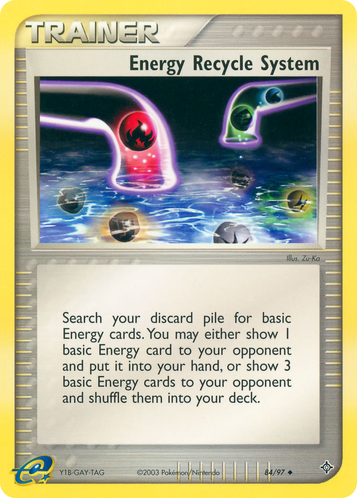 Energy Recycle System⁣ - EX Dragon⁣ (Uncommon)⁣ [84] English / Near Mint / Normal