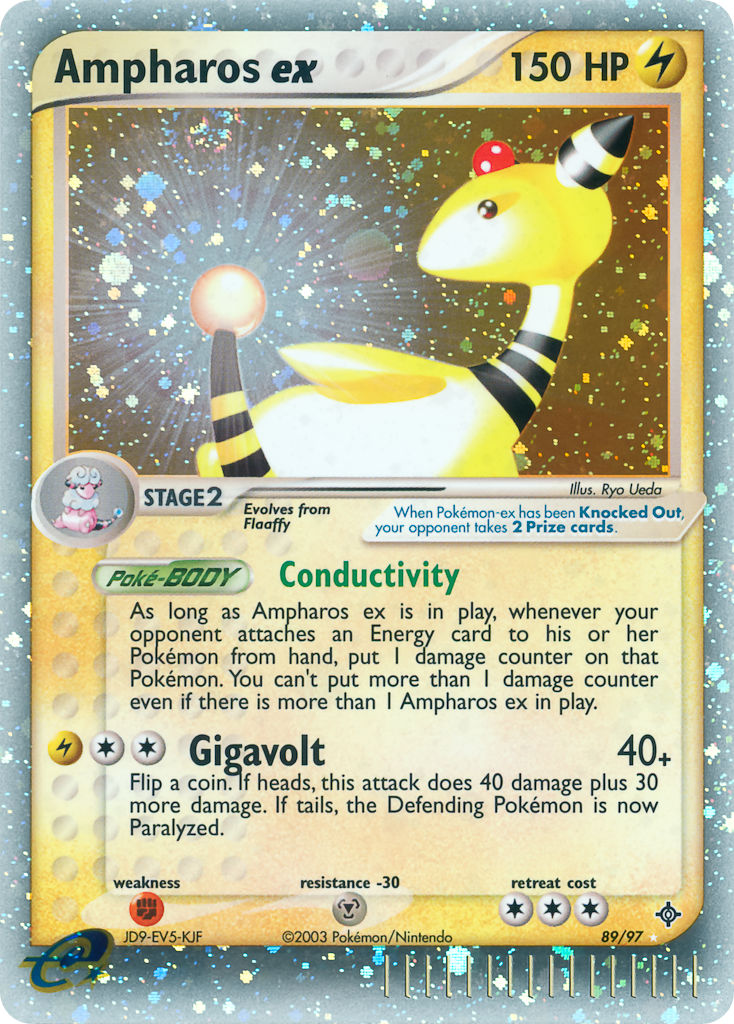 Ampharos ex⁣ - EX Dragon⁣ (Ultra Rare)⁣ [89] English / Near Mint / Normal