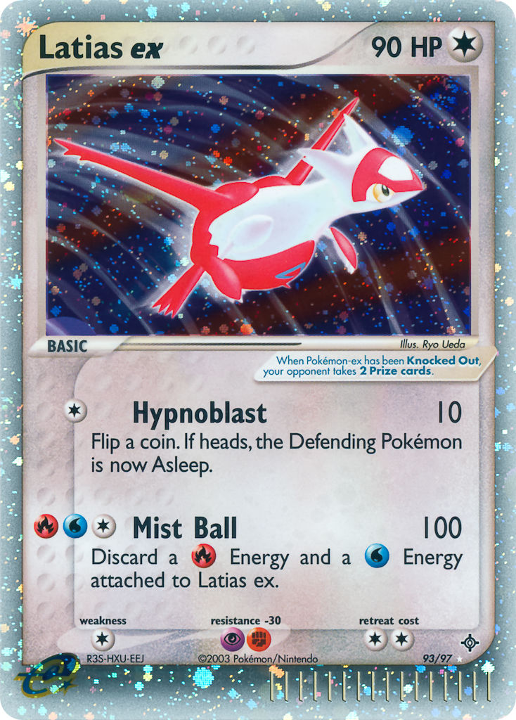 Latias ex⁣ - EX Dragon⁣ (Ultra Rare)⁣ [93] English / Near Mint / Normal