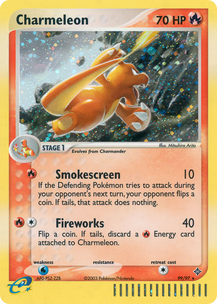 Charmeleon⁣ - EX Dragon⁣ (Holo Rare)⁣ [99] English / Light Played / Normal