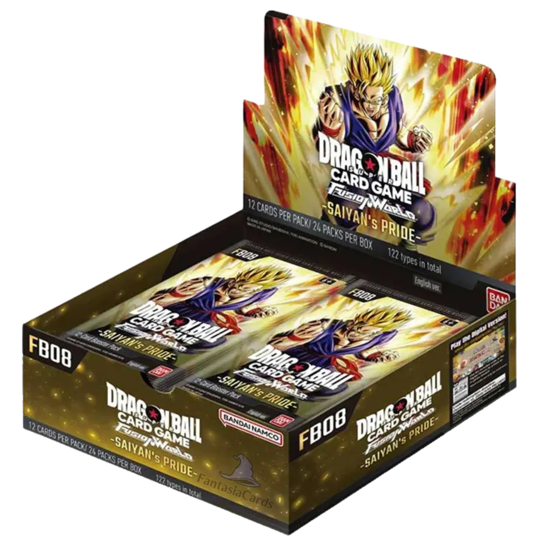 Dragon Ball Super TCG: Fusion World: Saiyan's Pride (FB08) - Booster Box Kortspil