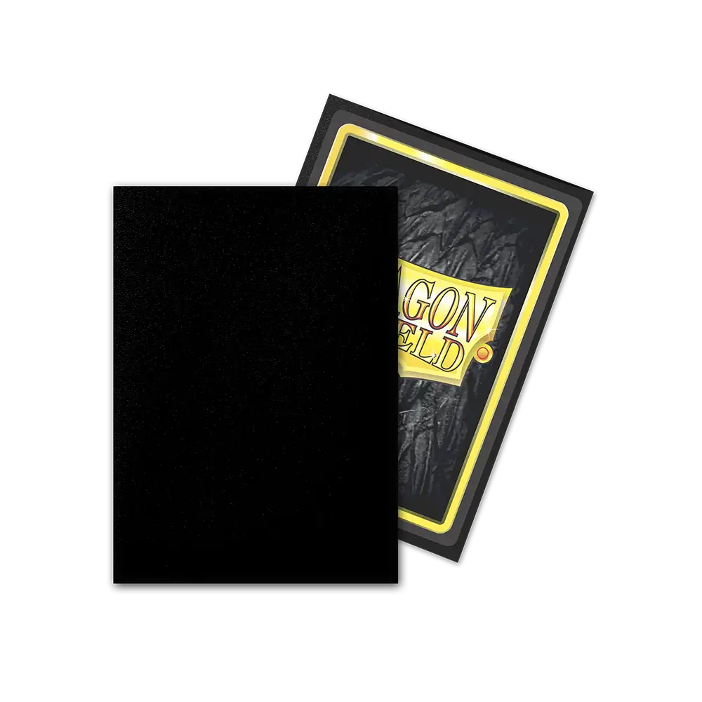 Dragon Shield: Black Matte Outer Sleeves (100 stk.)