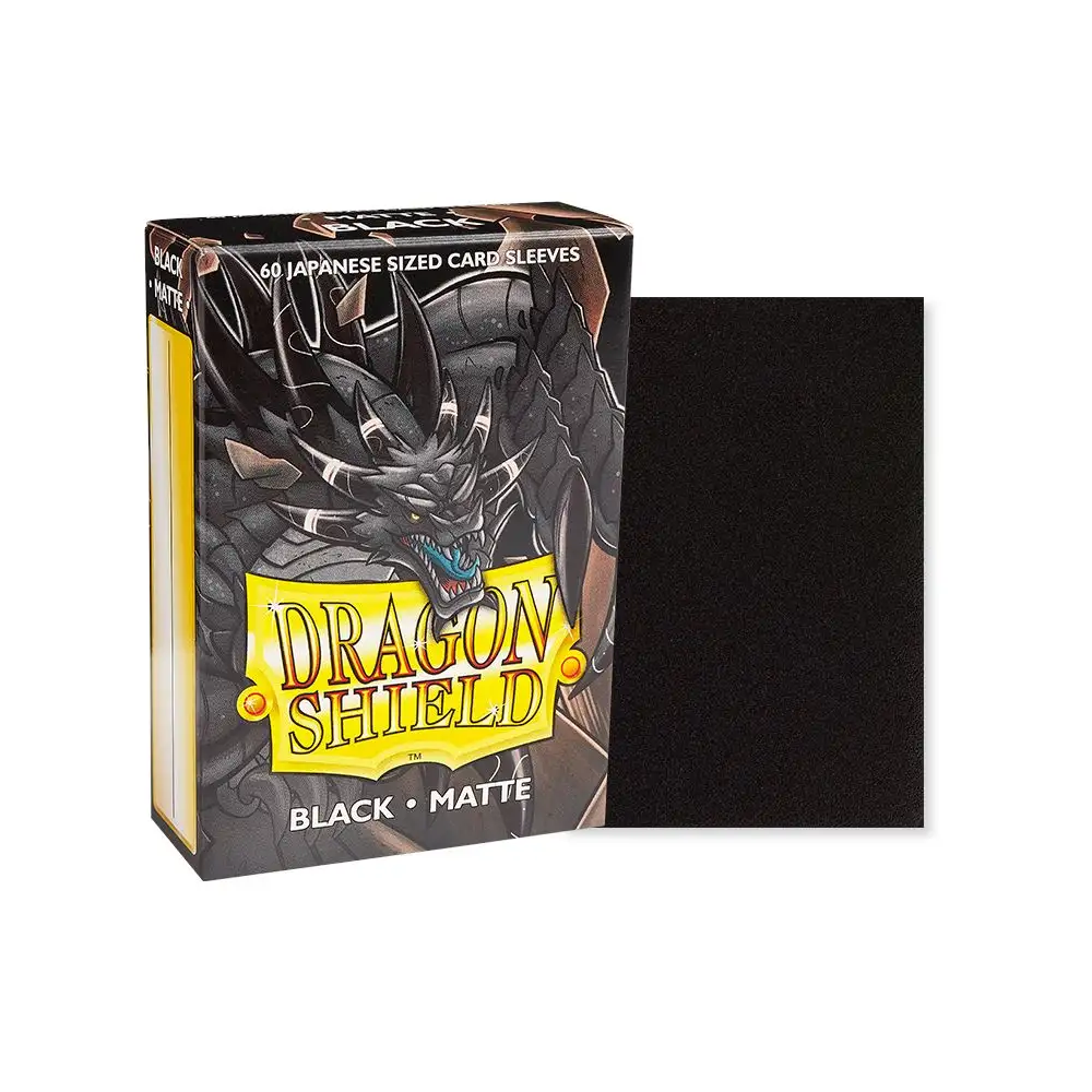 Dragon Shield: Matte Sleeves - Japanese Size (60 stk.) Kartotekskortlommer Dragon Shield 