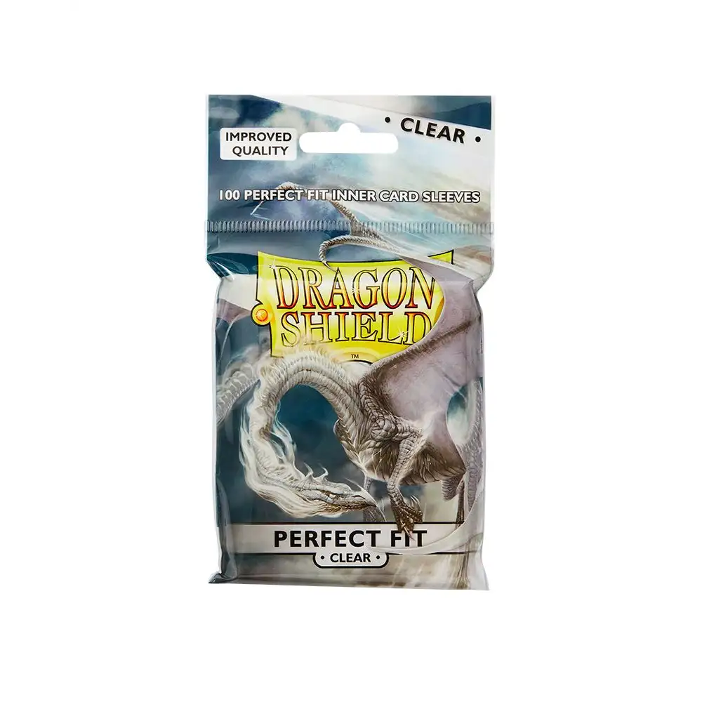 Dragon Shield Perfect Fit (100 stk.) Card Sleeves Dragon Shield 