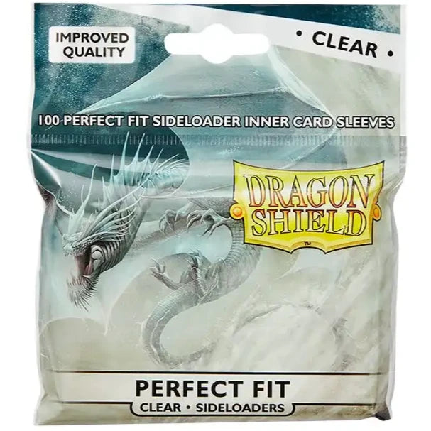 Dragon Shield Perfect Fit Sideloaders (100 stk.) Card Sleeves Dragon Shield 