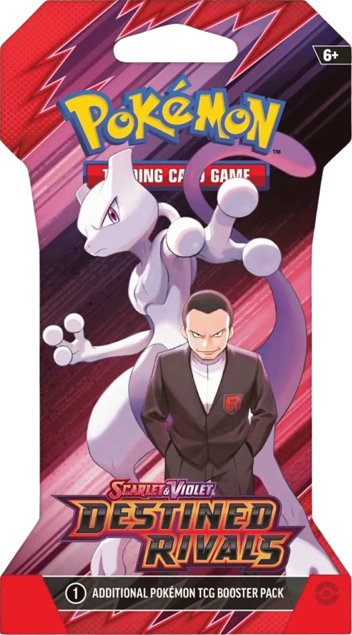 Pokémon TCG: Scarlet & Violet: Destined Rivals - Sleeved Booster Pack Kortspil