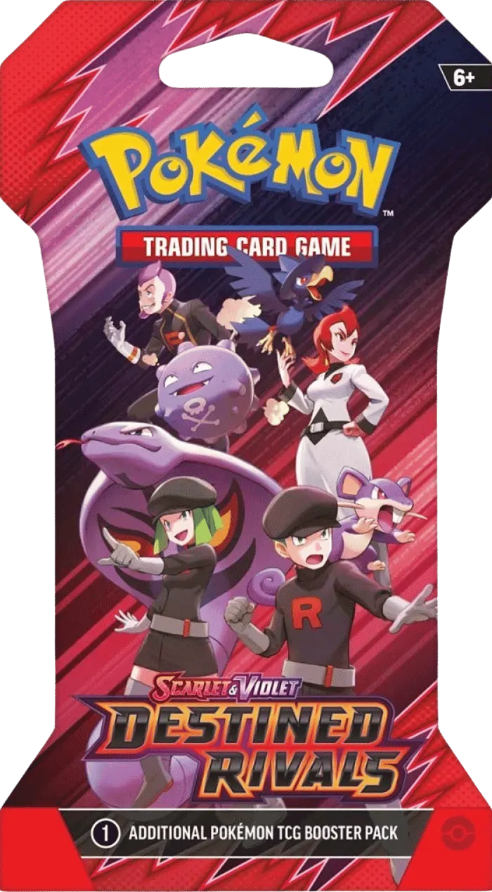 Pokémon TCG: Scarlet & Violet: Destined Rivals - Sleeved Booster Pack Kortspil