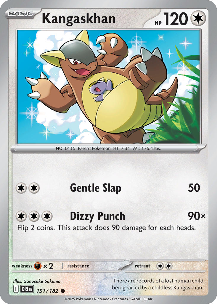 Kangaskhan⁣ - Destined Rivals⁣ (Common)⁣ [151] English / Near Mint / Normal