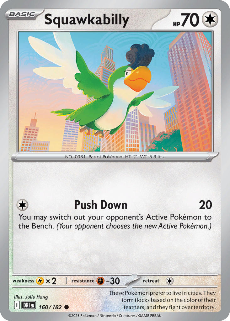 Squawkabilly⁣ - Destined Rivals⁣ (Common)⁣ [160] – Matraws