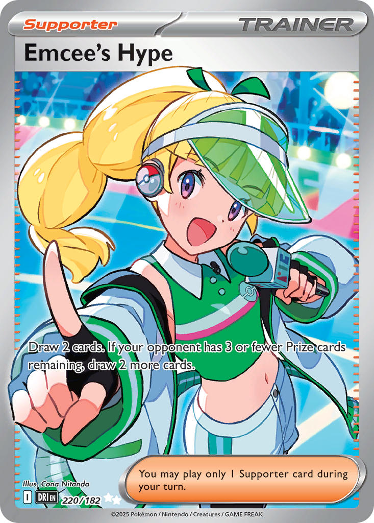 Emcee's Hype⁣ - Destined Rivals⁣ (Ultra Rare)⁣ [220] English / Near Mint / Normal