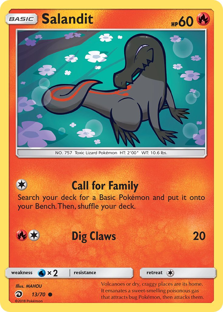 Salandit - Dragon Majesty (Common) [DRM-13] English / Near Mint / Normal