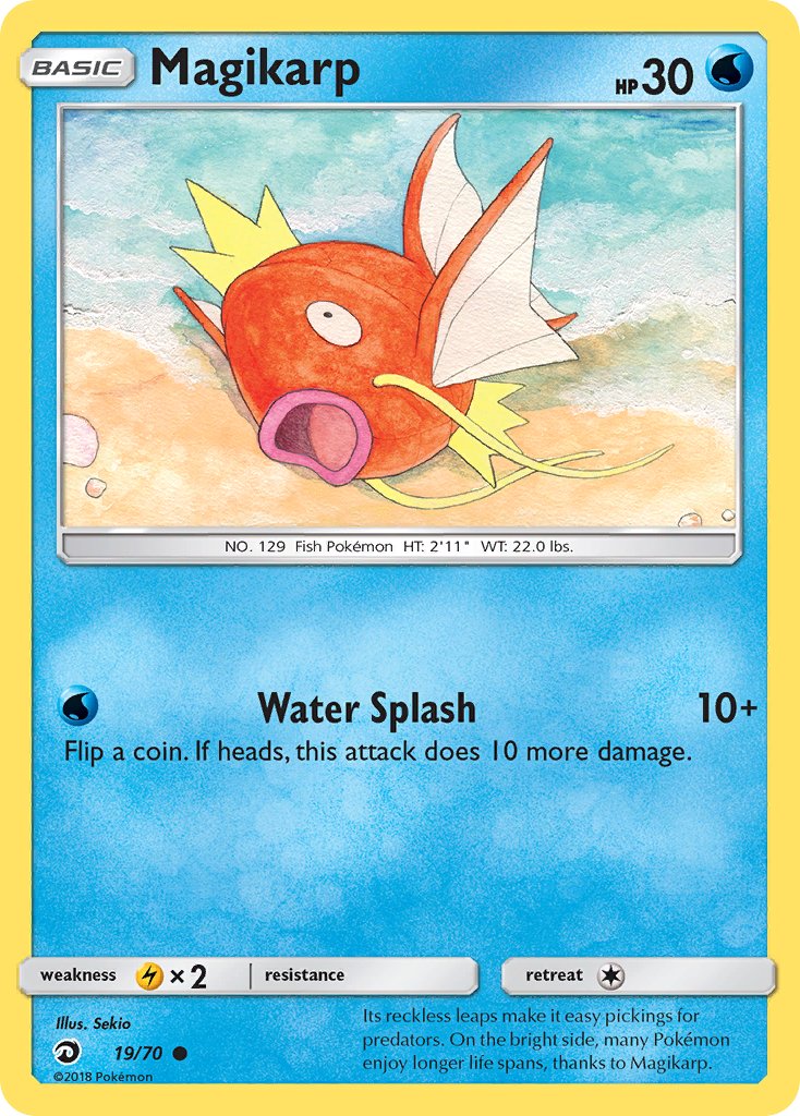 Magikarp - Dragon Majesty (Common) [DRM-19] English / Near Mint / Normal