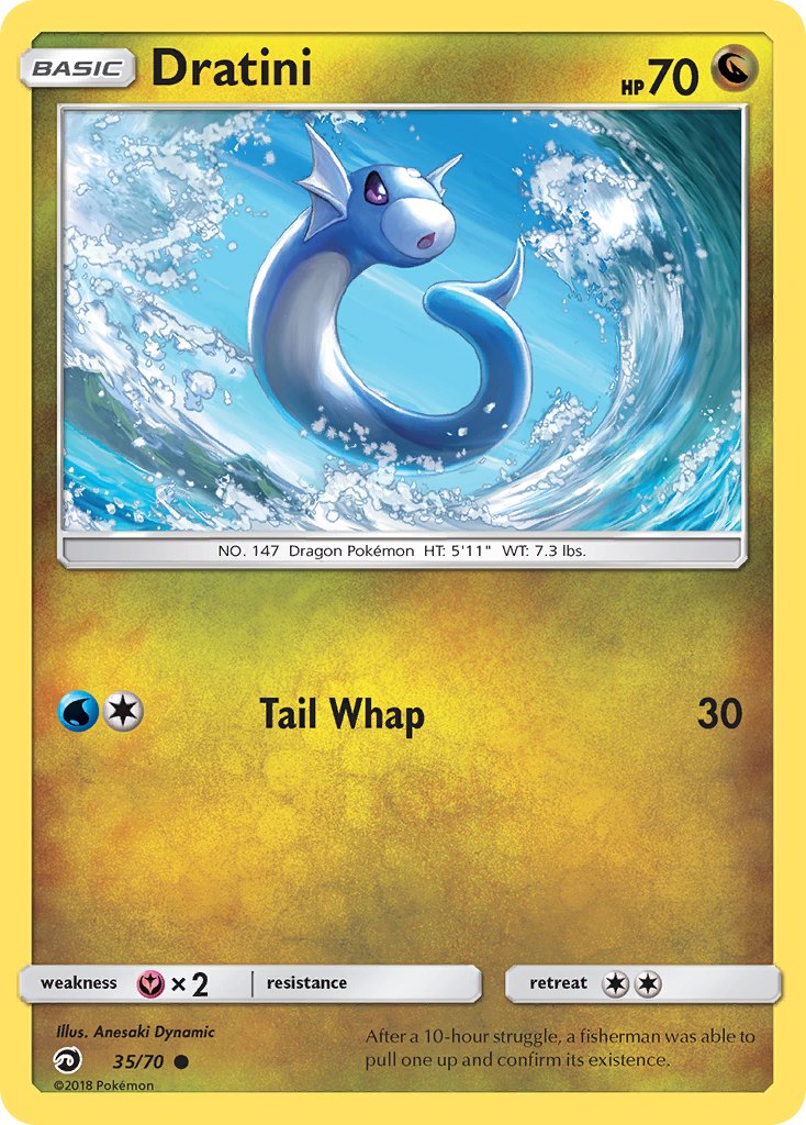 Dratini - Dragon Majesty (Common) [DRM-35] English / Near Mint / Normal