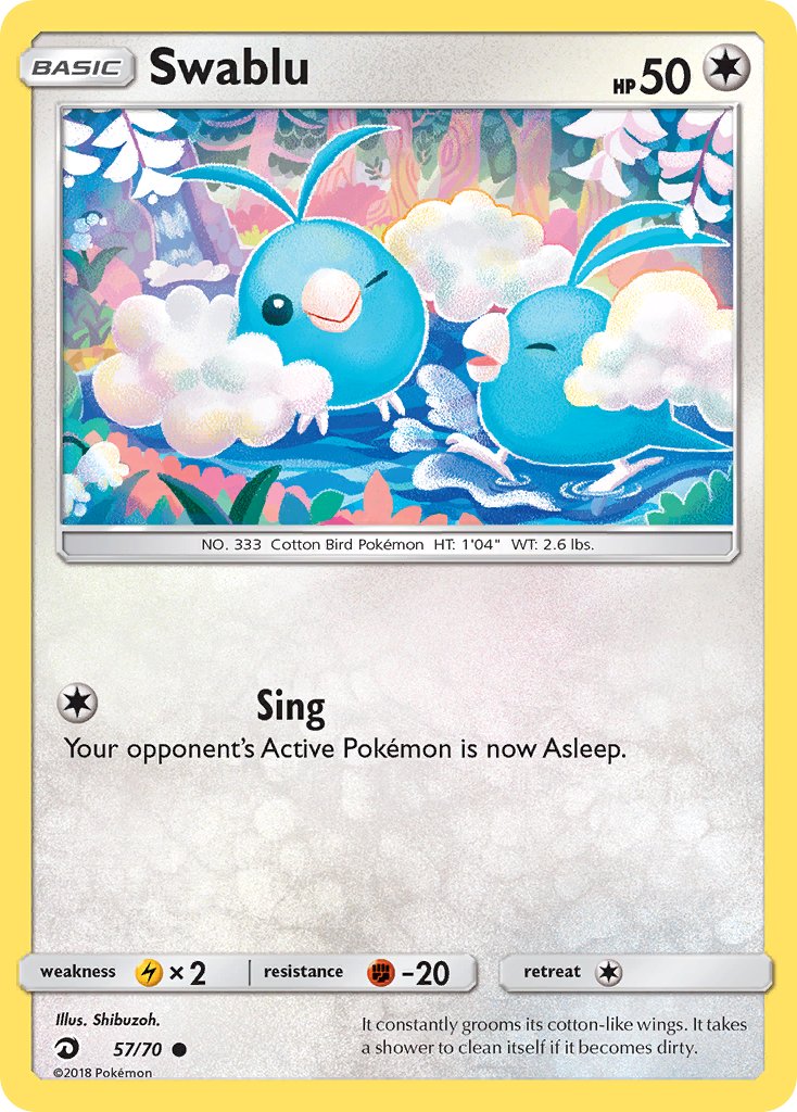 Swablu - Dragon Majesty (Common) [DRM-57] English / Near Mint / Normal