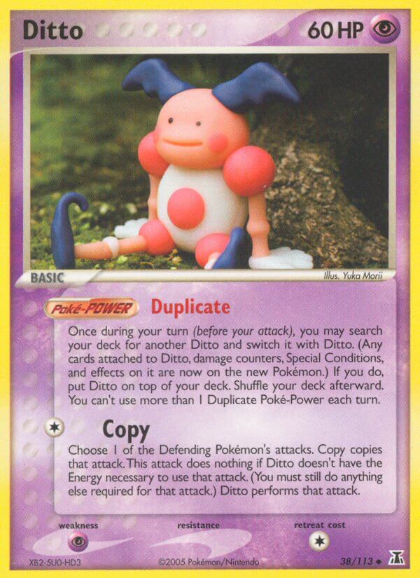 Ditto - EX Delta Species (Uncommon) [DS-38] English / Near Mint / Normal