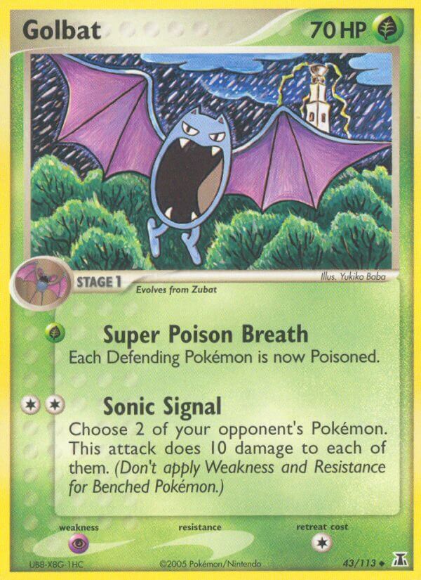 Golbat - EX Delta Species (Uncommon) [DS-43] English / Near Mint / Normal