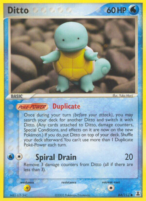 Ditto - EX Delta Species (Common) [DS-64] English / Near Mint / Normal