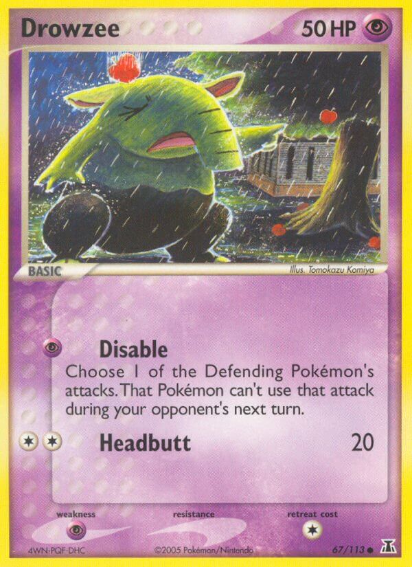 Drowzee⁣ - EX Delta Species⁣ (Common)⁣ [67] English / Near Mint / Normal