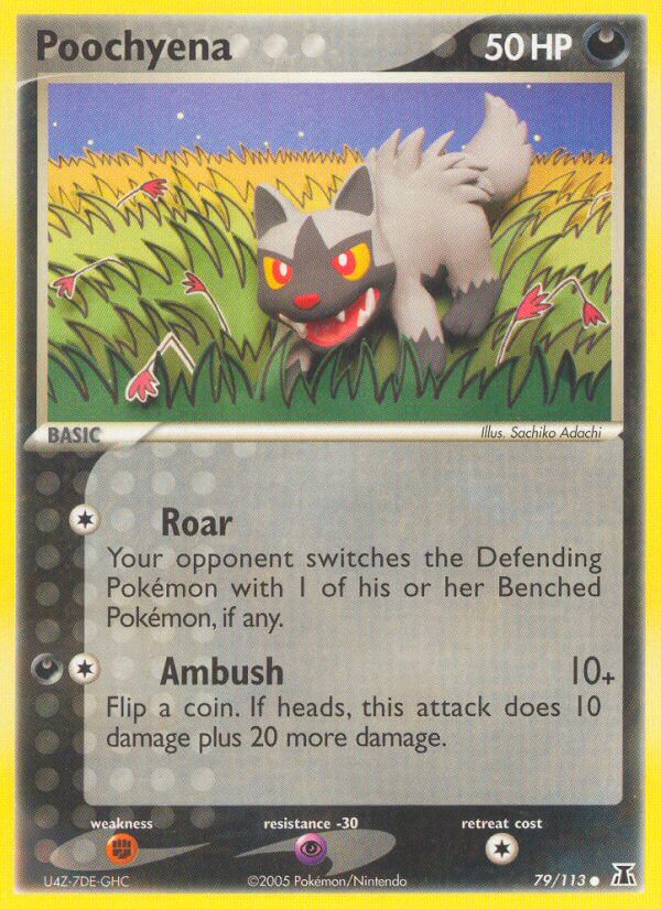Poochyena - EX Delta Species (Common) [DS-79] English / Near Mint / Normal