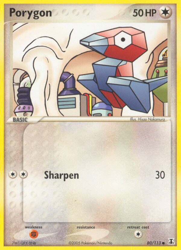 Porygon - EX Delta Species (Common) [DS-80] English / Near Mint / Normal