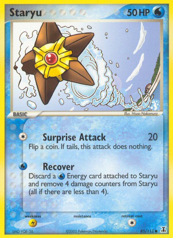 Staryu (Surprise Attack) - EX Delta Species (Common) [DS-85] English / Near Mint / Normal