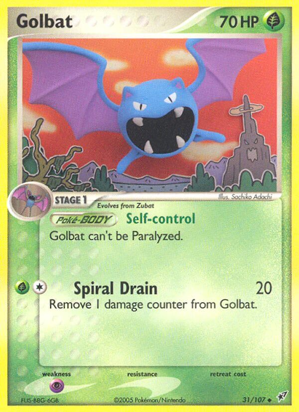 Golbat - EX Deoxys (Uncommon) [DX-31] English / Near Mint / Normal