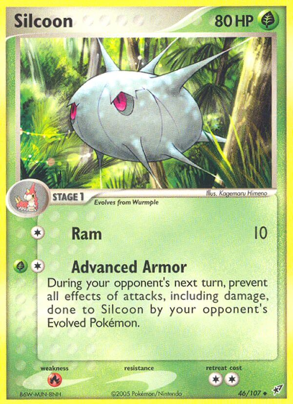 Silcoon - EX Deoxys (Uncommon) [DX-46] English / Near Mint / Normal