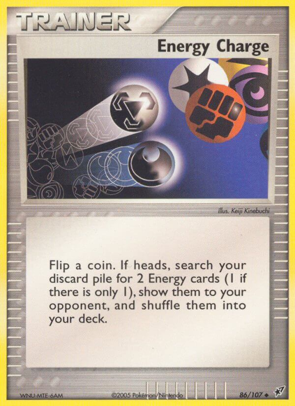 Energy Charge⁣ - EX Deoxys⁣ (Uncommon)⁣ [86] English / Good / Reverse-Holo Normal