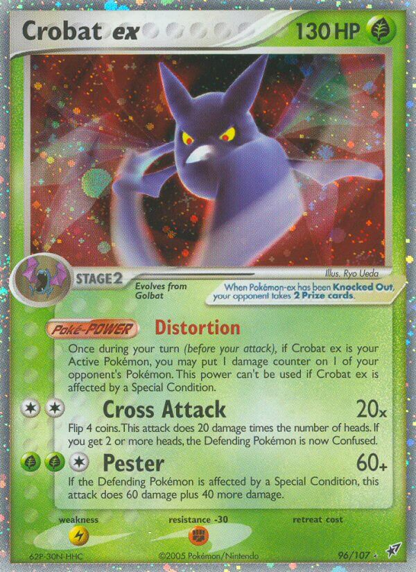 Crobat ex - EX Deoxys (Ultra Rare) [DX-96] English / Near Mint / Normal