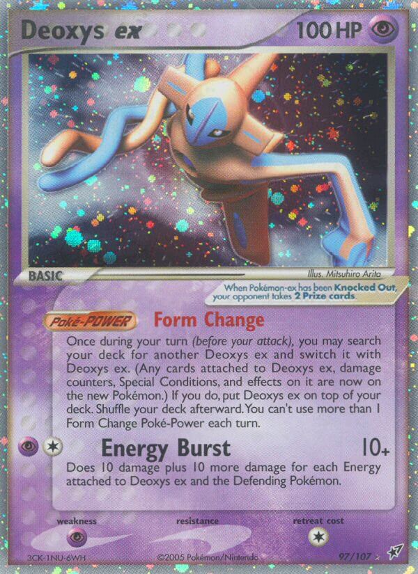 Deoxys ex - EX Deoxys (Ultra Rare) [DX-97] English / Near Mint / Normal