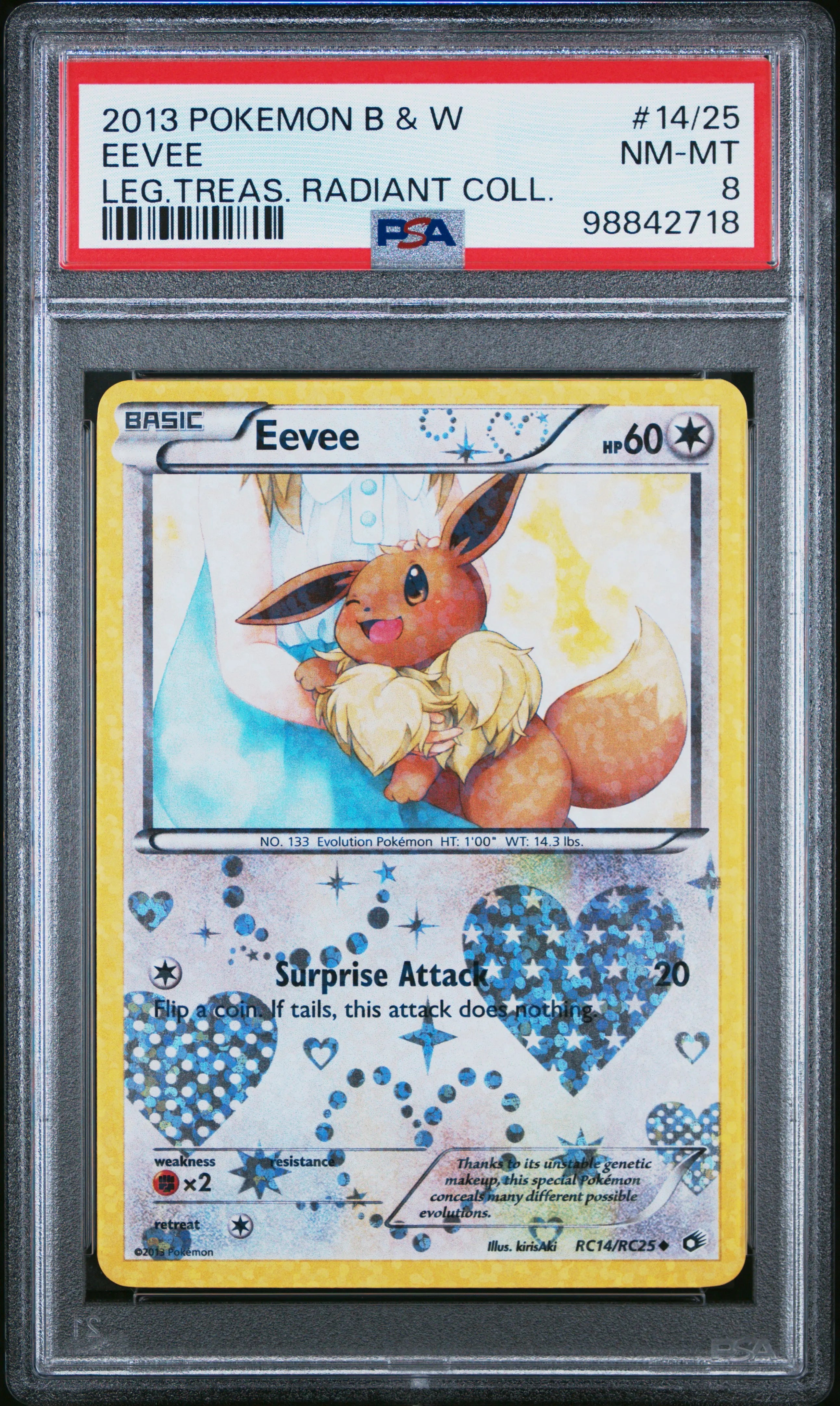 Eevee - Legendary Treasures (Uncommon) [LTR-RC14]