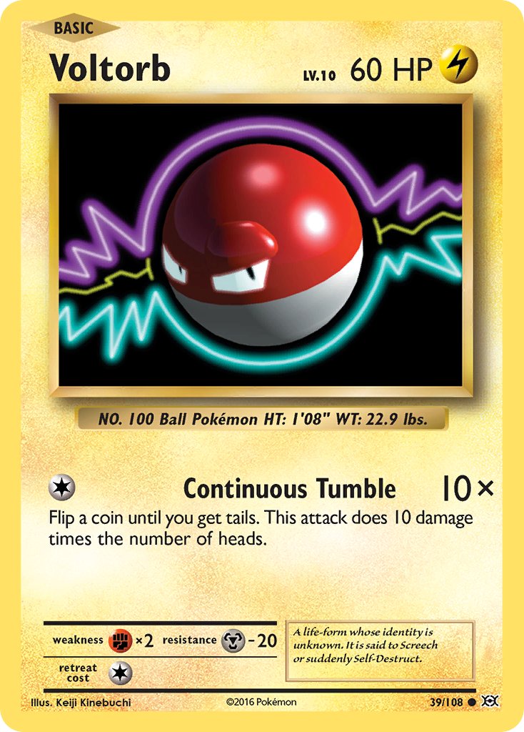 Voltorb - Evolutions (Common) [EVO-39] English / Near Mint / Normal