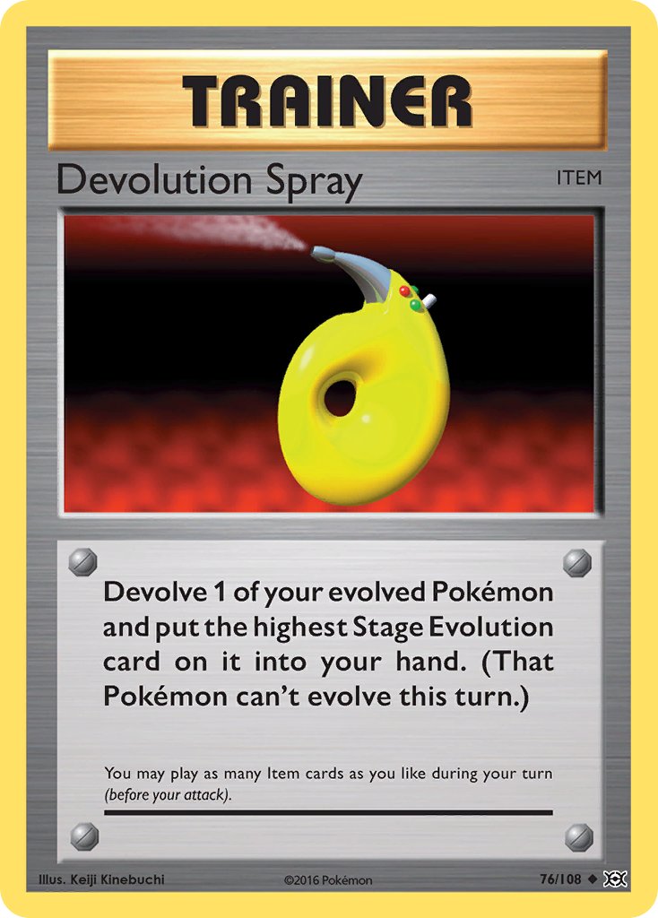 Devolution Spray - Evolutions (Uncommon) [EVO-76] English / Near Mint / Normal