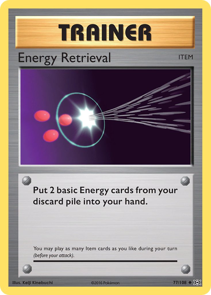 Energy Retrieval - Evolutions (Uncommon) [EVO-77] English / Near Mint / Normal